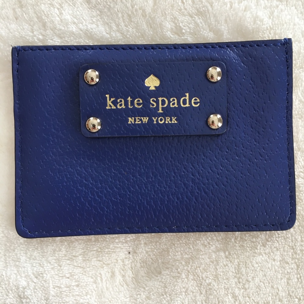 Kate Spade Wellesley Graham leather card holder